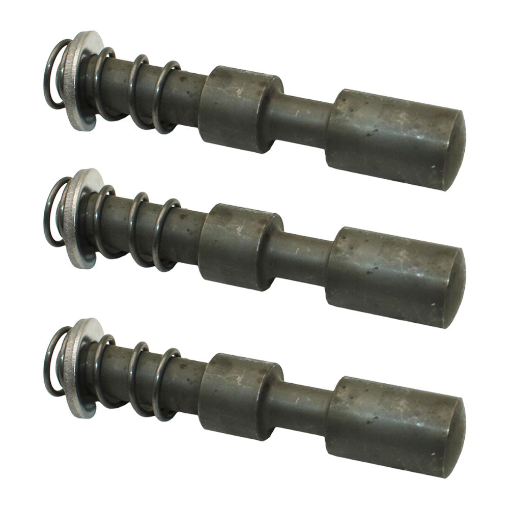 3) PTO Power Take Off Pin Yoke Quick Release with C-Clip and