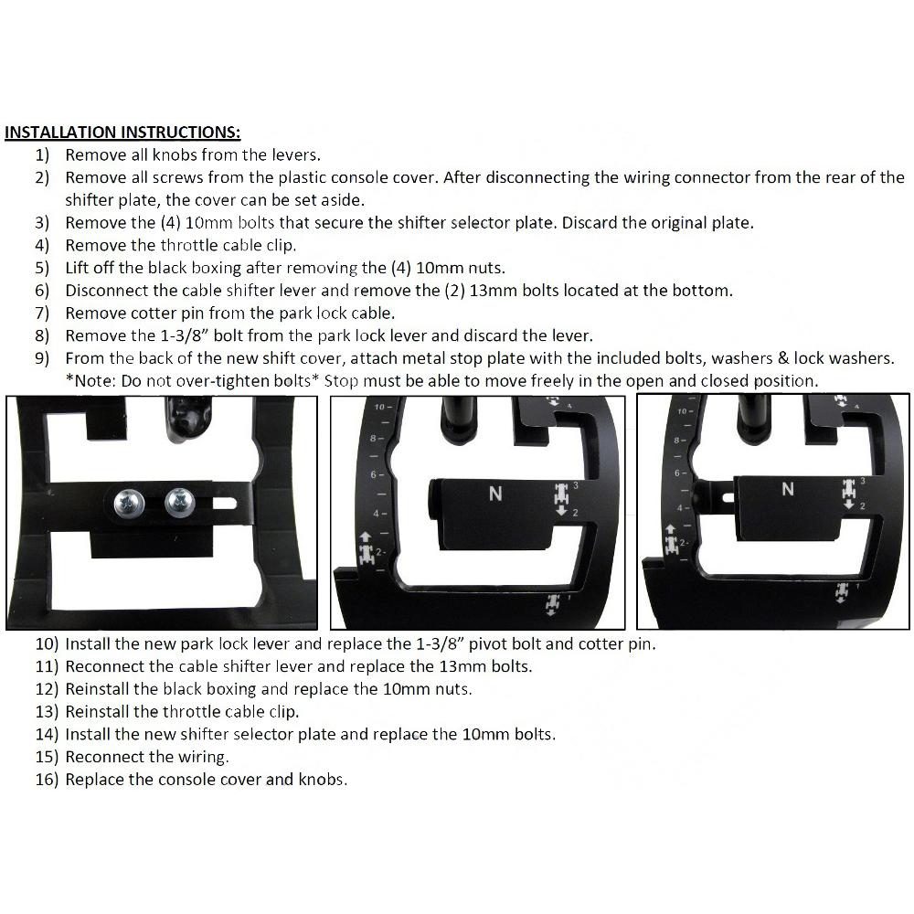 Update Shifter Kit Fits Case-IH Tractor Models 7110 7120 7220 7230 8920 +