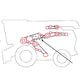 101102M1 New Combine Unloader Belt Fits Massey Ferguson 8560 8570 8780