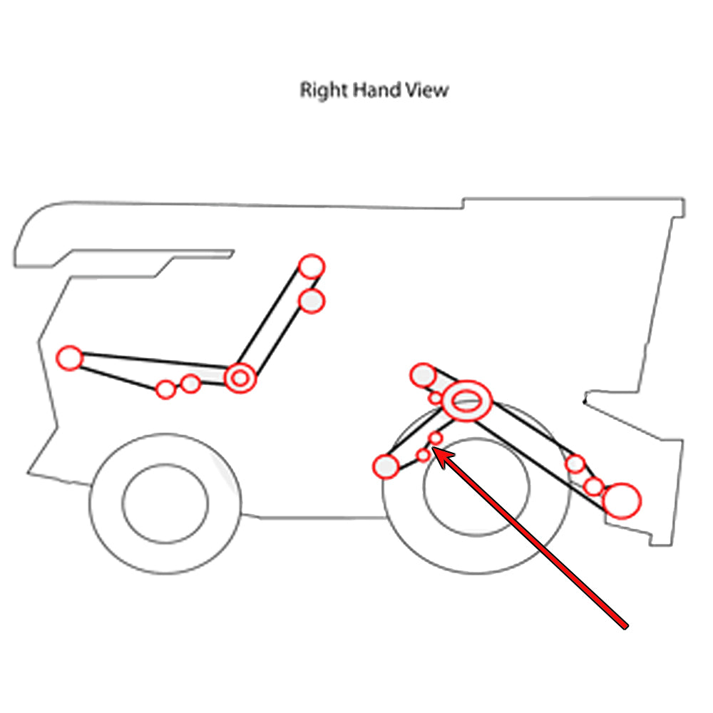 Fits Massey Ferguson 2612330W1 Replacement Belt
