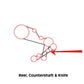 832869M1 New Tractor Knife Drive Belt Fits Massey Ferguson 300