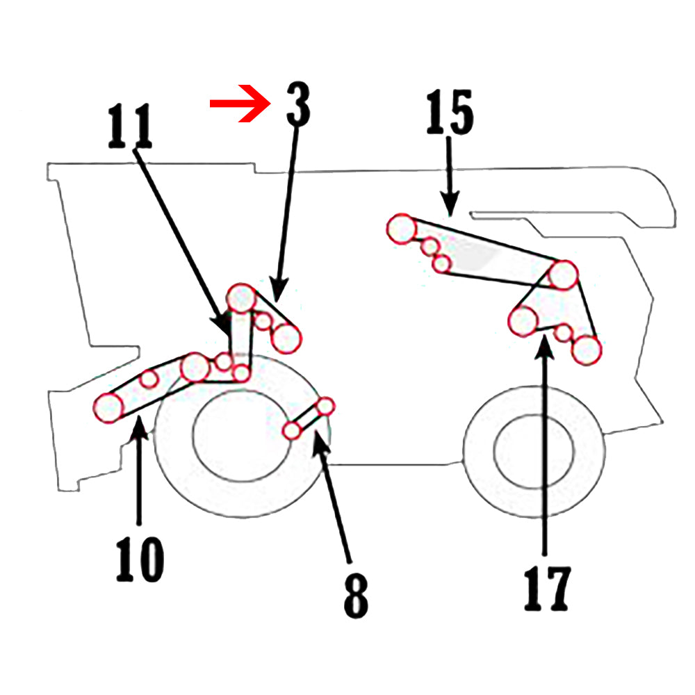 John Deere Drive Belt Replacement Drive Belt Pulley For John Deere