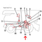 AMH77019 H77019 Secondary Countershaft Belt Fits John Deere Combine