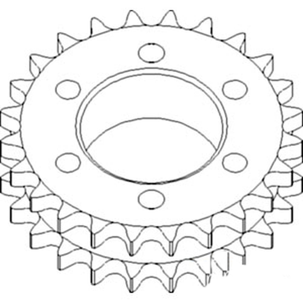 1306352C1 New Main Drive Sprocket Assm Fits Case-IH Corn Head Models 1054 +