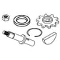 176371KIT Drive Shaft Kit Fits Case IH 824 833 834 844 853 856 863 864 873 874