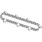 AH208978 New Chain Chrome Pins Fits John Deere Cornhead 600 Series