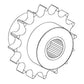 1321531C93 New Reverse Idler Sprocket Fits Case-IH Tractor Models 1644 +