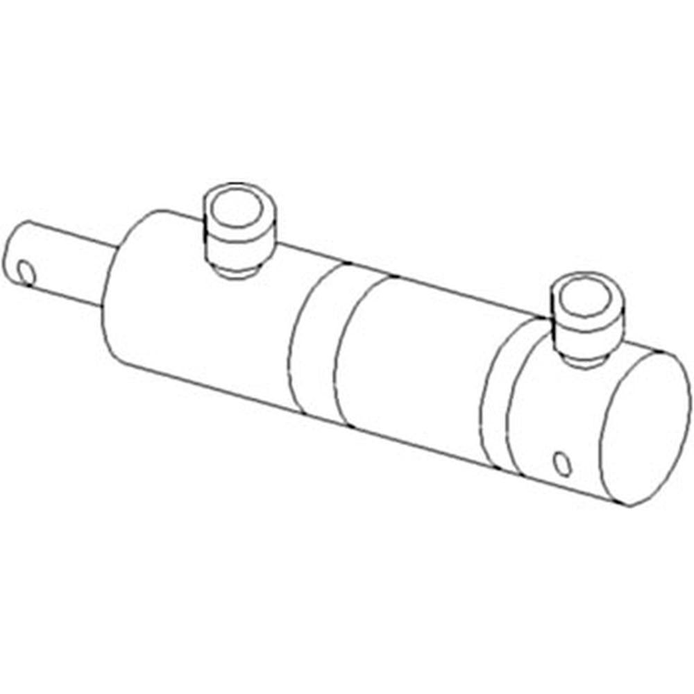 WN-87449896-PEX Reverser, Cylinder Fits International/CaseIH CPX420 CPX620 2344