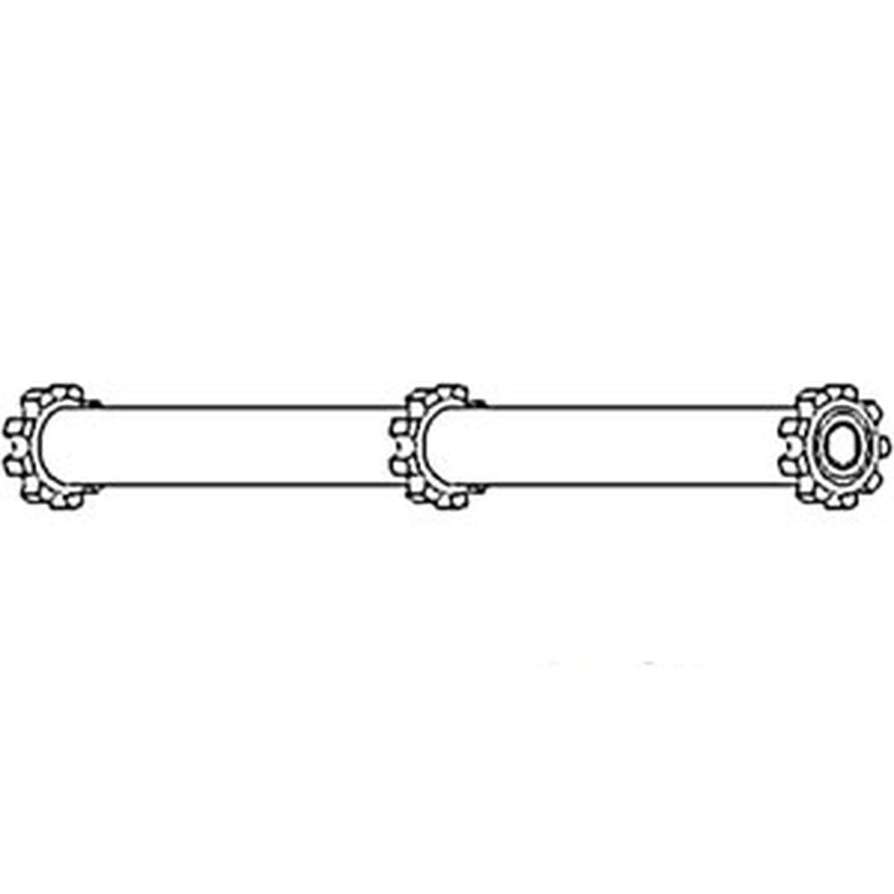 WN-1989587C2-PEX Feeder House, Sprocket Tube, Upper Fits International/CaseIH