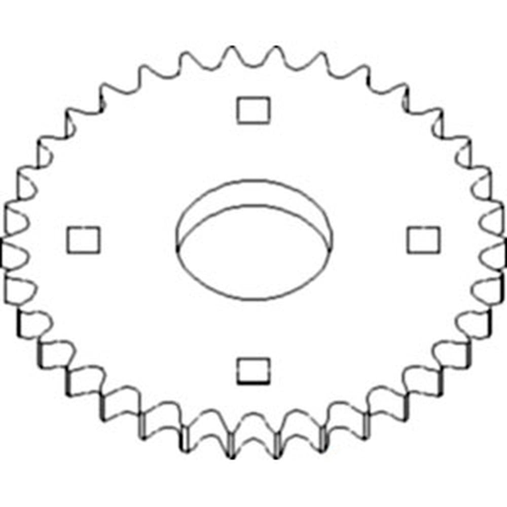 H119709 Feeder House Upper Drive Sprocket Fits John Deere 9650STS 9660STS 9750ST