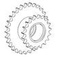 AH135611 Feeder House Drive Chain Idler Sprocket Fits JD 9500SH 9510SH 9550SH +