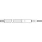 H151566 H143353 New Upper Feeder House Shaft Fits John Deere Combine 9400 9500 +