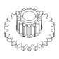 WN-CE18522-PEX Reverser, Gears, Pinion Fits John Deere 9660STS 9670STS 9760STS
