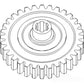 681627 New Feeder Reverser Gear Fits Ford New Holland NH Combine Models
