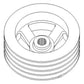 193999C3 Feeder Pulley Drive Fits Case IH Combine 1480 1680 1688 2188 2377 2388