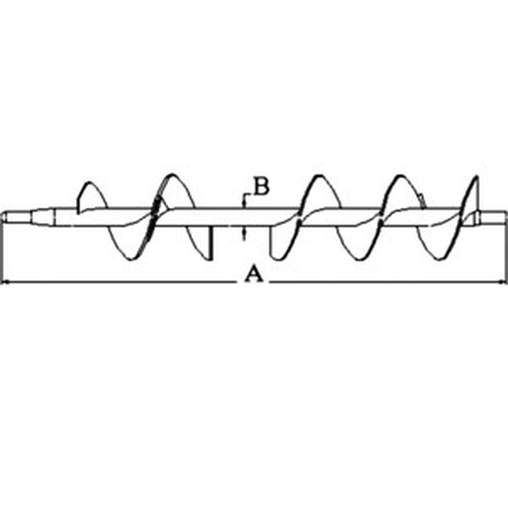 320724A3 New Inclined Grain Delivery Leveling Auger Fits Case-IH Combine Models