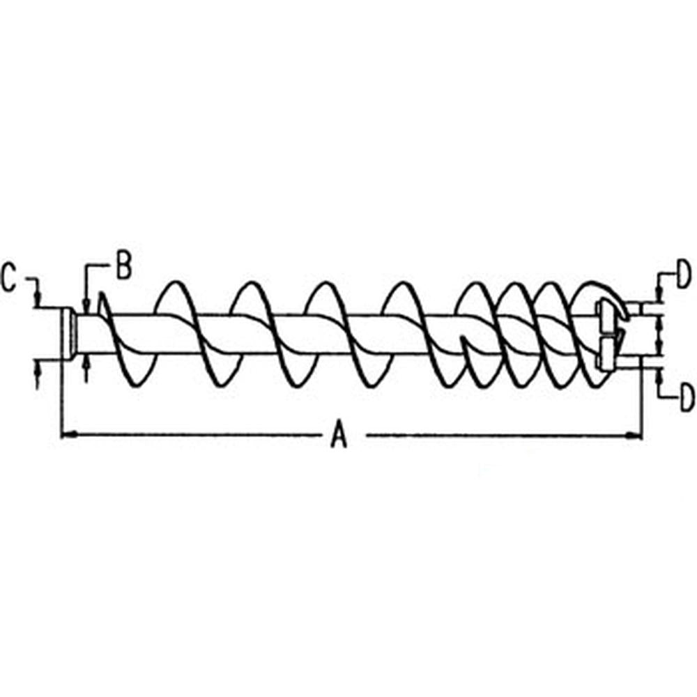AH136091 New Grain Bin Tank Loading Auger Fits John Deere Combine 9400 9500 9501