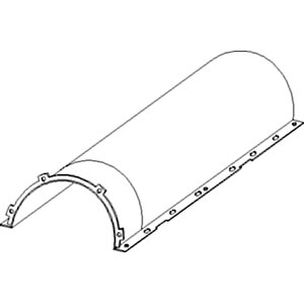 Trough Tube - Lower Auger Fits Case IH 1660 1688 1680 2166 2188 2144 2388 1666