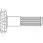 CE18278  Combine Drive Gear Pinion Shaft Fits JD CTS 9400 9410 9450 9500 9510 +