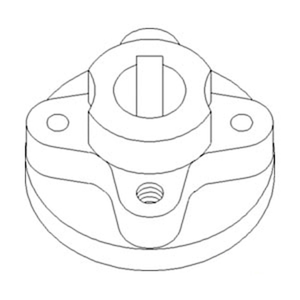 H133026 Auger Unloading Countershaft Drive Hub CTS Fits JD 9400 9410 9450 9500 +
