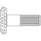 CE18776 New Drive Gear Pinion Shaft Fits John Deere 9660STS 9670STS 9760STS +