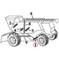 AH202510 New Tailings Lower Auger Fits John Deere Combine 9560STS 9570STS