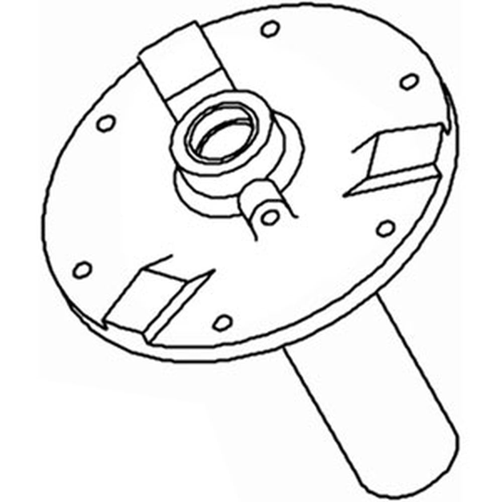 1324840C1 Auger Tailing Bearing Hub Fits Case-IH Combine Models 1420 +