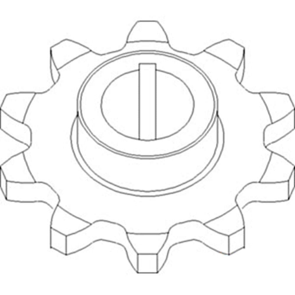 WN-H228383-PEX Clean Grain Elevator Sprocket Fits John Deere 9770STS 9870STS