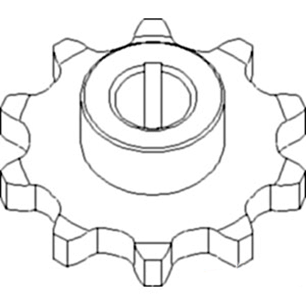 Clean Grain Elevator Chain Sprocket Fits 9770STS 9870STS COH60-0166 H228385