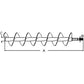 AH169061 Horizontal Unloading Auger Fits John Deere 9650STS 9660STS 9750STS