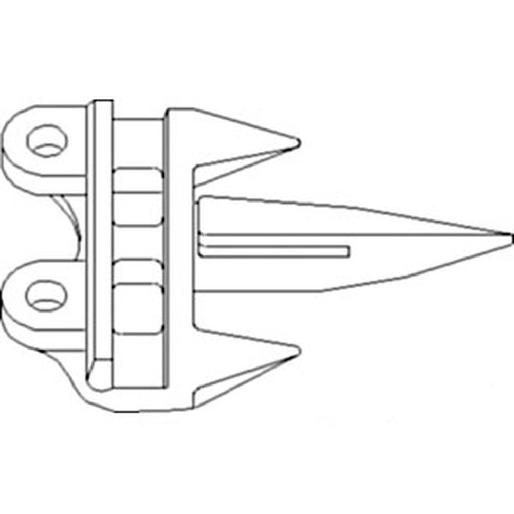 H213508 Grain Head Cutter Bar Guard Triple 5 In Pack Fits John Deere