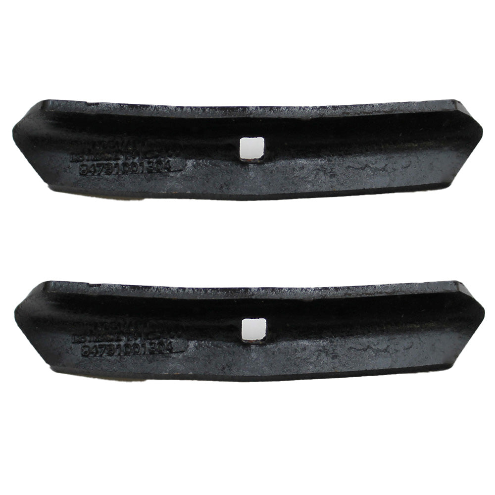 Qty 2: Reversible Danish Cultivator Point  Fits Universal Products