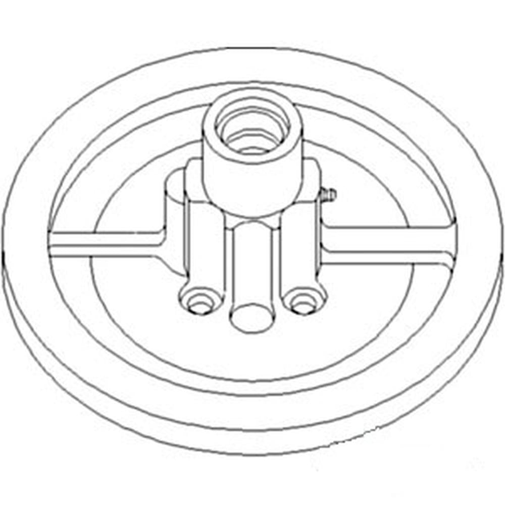 WN-AH157219 Cleaning Fan, Sheave, Inner Driver Fits John Deere 9400 9450 9550 9550SH 9650 9650CTS 9650STS