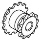 Fan Shaft Sprocket Gleaner M3 L3 L2 M2 71193821