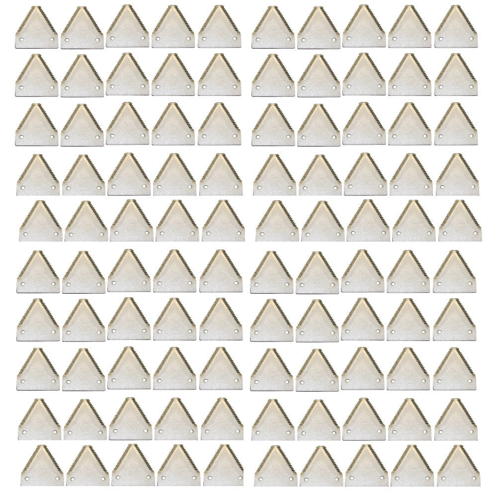87728905 Sickle Sections Black Top Serrated Set of 100