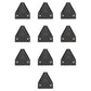 Sickle Section Shape 2 TS XH Black Anvil 10 Pack Fits Case IH 8830 8840 9622744