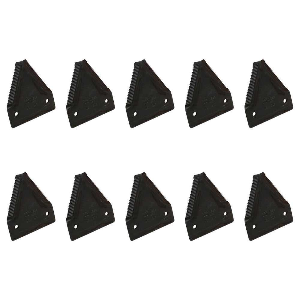 Sickle Section Shape 2 TS XH Black Anvil 10 Pack Fits Case IH 8830 8840 9622744