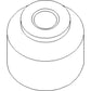 1345453C1 Rotor Drive Hub Insulator Fits Case-IH Combine Models 1640 +