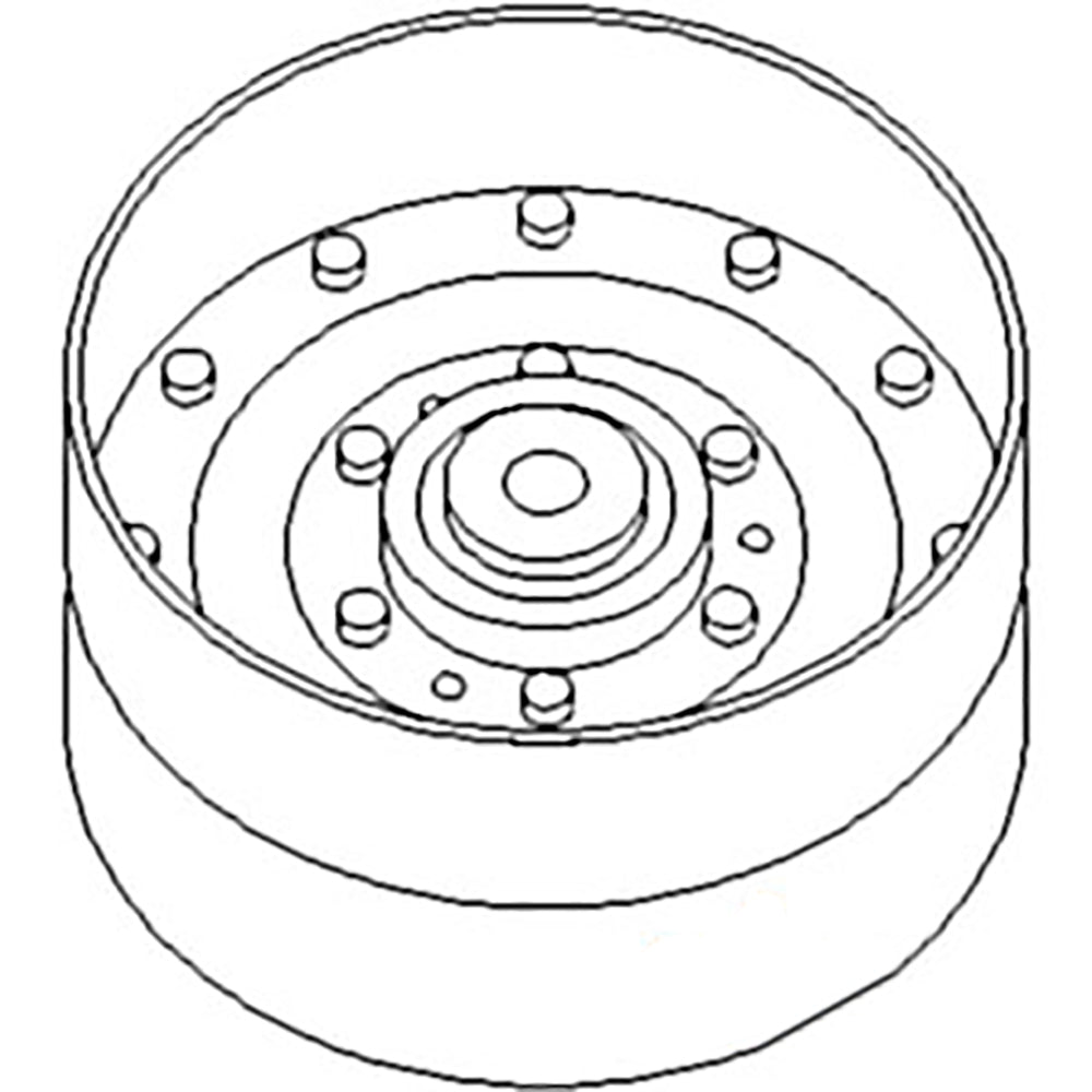 AH93318 Primary Countershaft Idler Pulley Fits John Deere