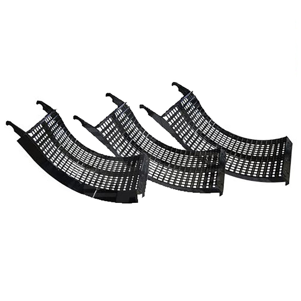 B93574 3 Section Black Concave Combine Corn Wide Space Fits International