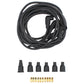 Spark Plug Wire Set with 90 Degree Boots Fits Massey Harris Replaces CPN12259