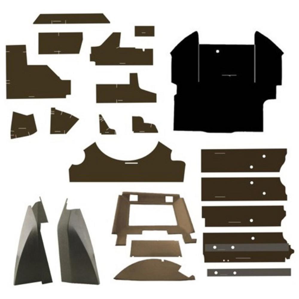 CR50-KIT1 Brown Complete Cab Kit Fits John Deere 4050 4250 4450 4650 4850