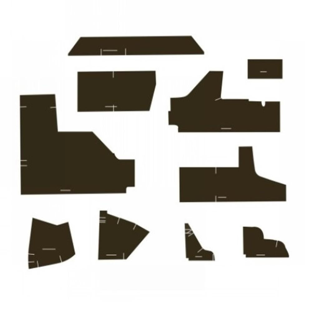 CR50 New Cab Kit w/o Headliner Fits John Deere 4050 4250 4450 4650 4850