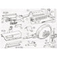 D48596 Track Adjuster Assembly 2 Bolt Fits Case 450 to s/n 3050800