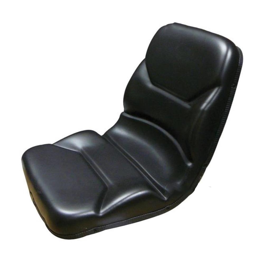 Black High-Back Dishpan Seat Fits Bobcat Replaces 6563141