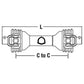 QD Driveline Fits Land Pride Replaces 826-107C