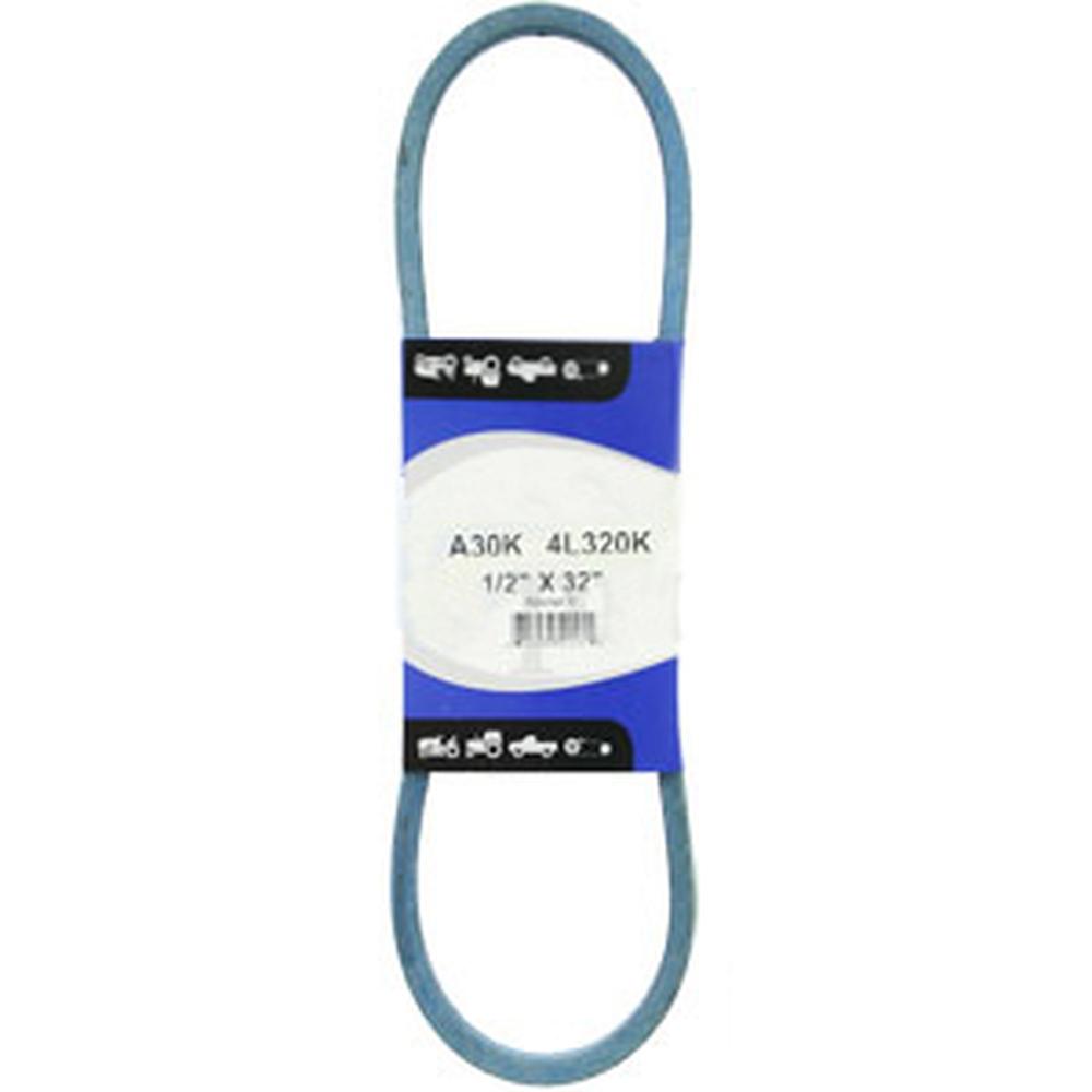 A-A30K Made With Aramid Blue V-Belt (1/2" x 32") Fits MTD/Fits Cub Cadet/White