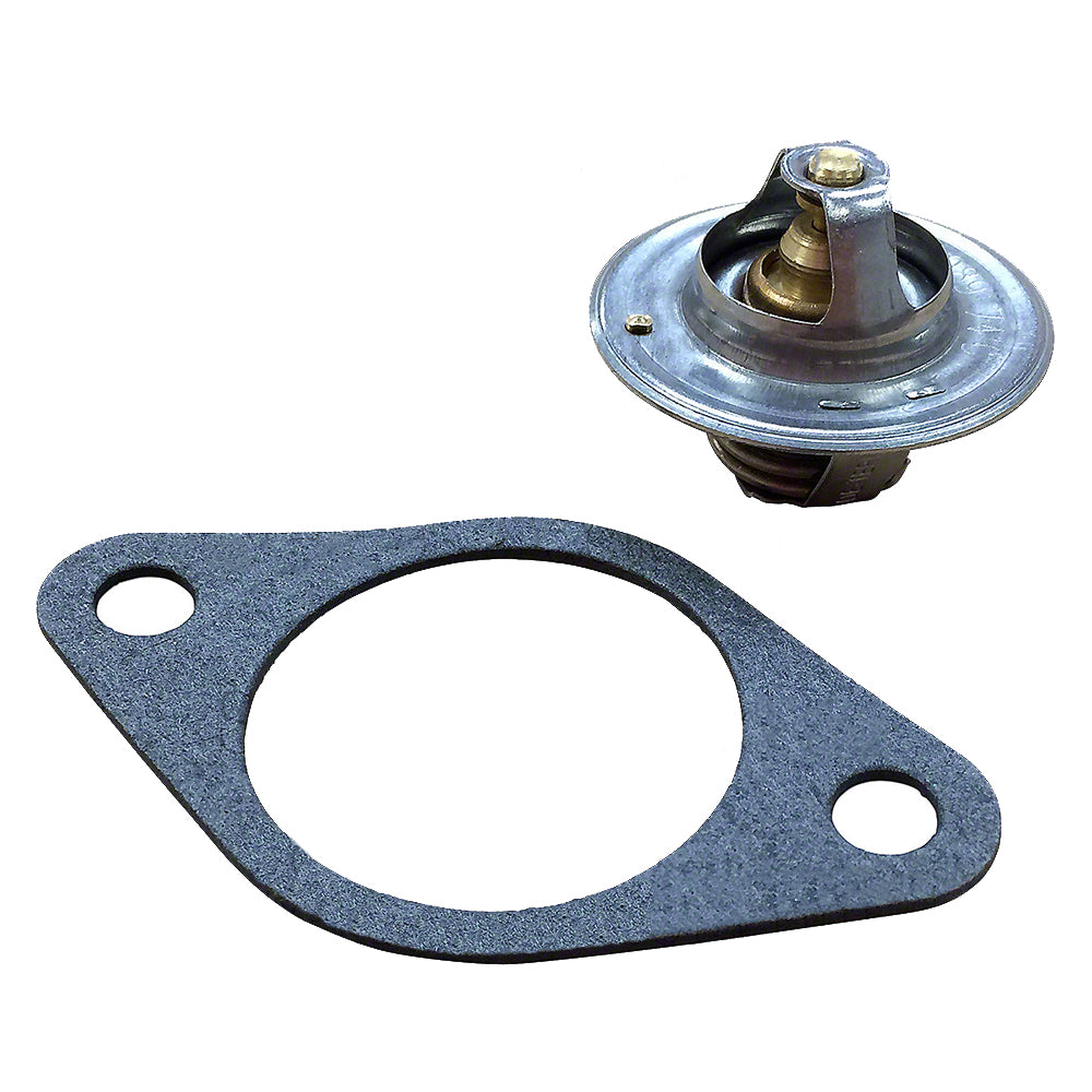 836000M91 Thermostat w Gasket Fits Massey Ferguson Gas TO35 MF35 50 135 202 204