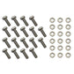Radiator Bolt Set Stainless Steel Fits IH Fits FARMALL Fits Cub