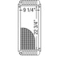 6672455 New Skid Steer Loader Radiator Fits Bobcat 553F